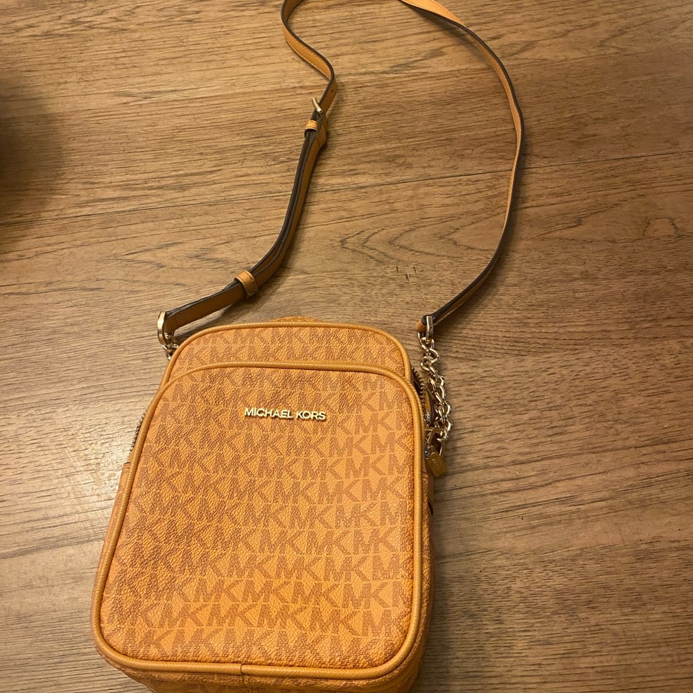 Michael Kors Tangerine Crossbody Bag